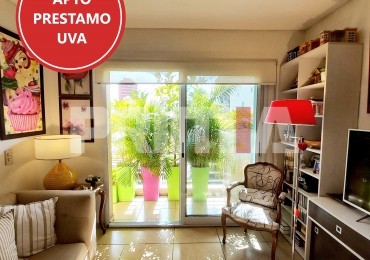 Departamento en venta de dos ambientes en San Fernando. Impecable y super luminoso. Con balcon , parrilla y cochera cubierta.